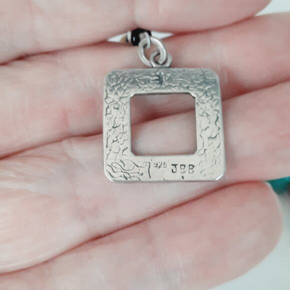 JBB 925 Sterling Silver Toggle Clasp Multi-color Natural Gemstones 20" Necklace - Picture 7 of 7